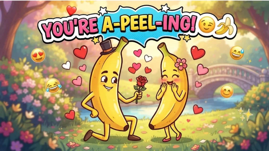 Banana Love Puns for Couples and Crushes