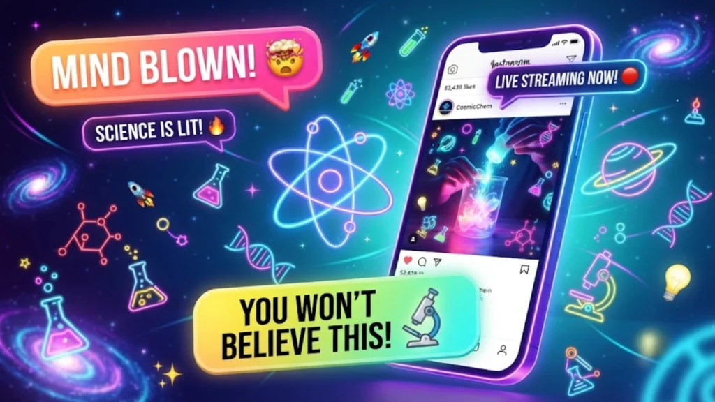 Best Science Puns for Instagram Captions