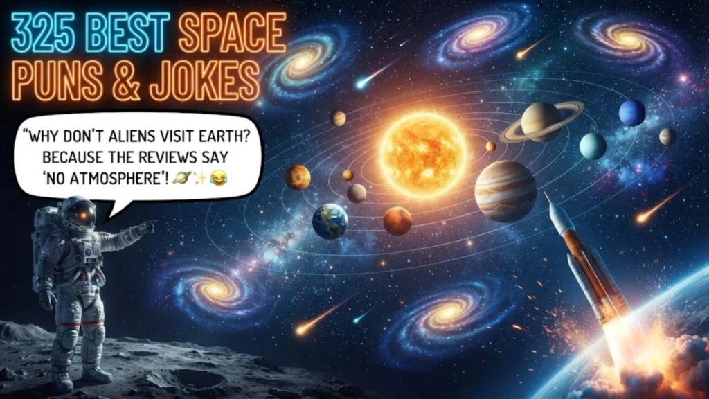 Cosmic Space Puns and Jokes for Everyone