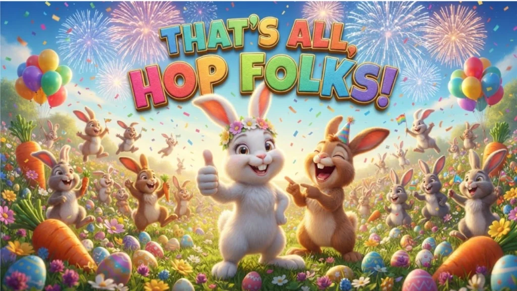 Egg Hunt and Holiday Bunny Puns