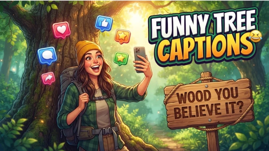 Funny Tree Puns and Jokes for Instagram Captions