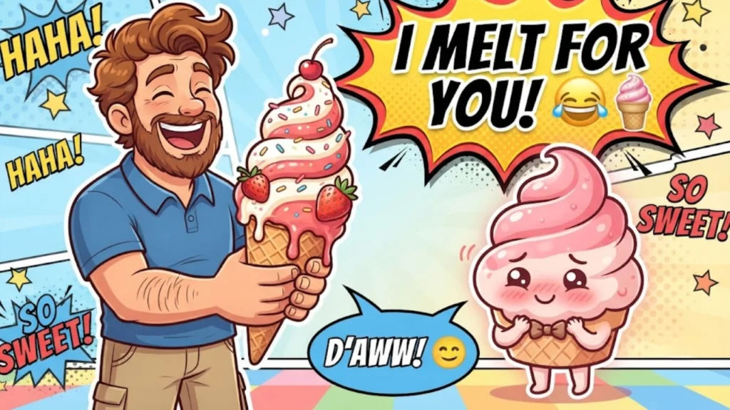 Ice Cream Dad Jokes in Question and Answer Style