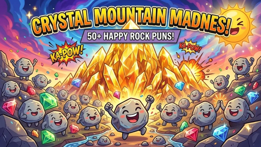 Rock Puns for Kids, Family and Special Occasions