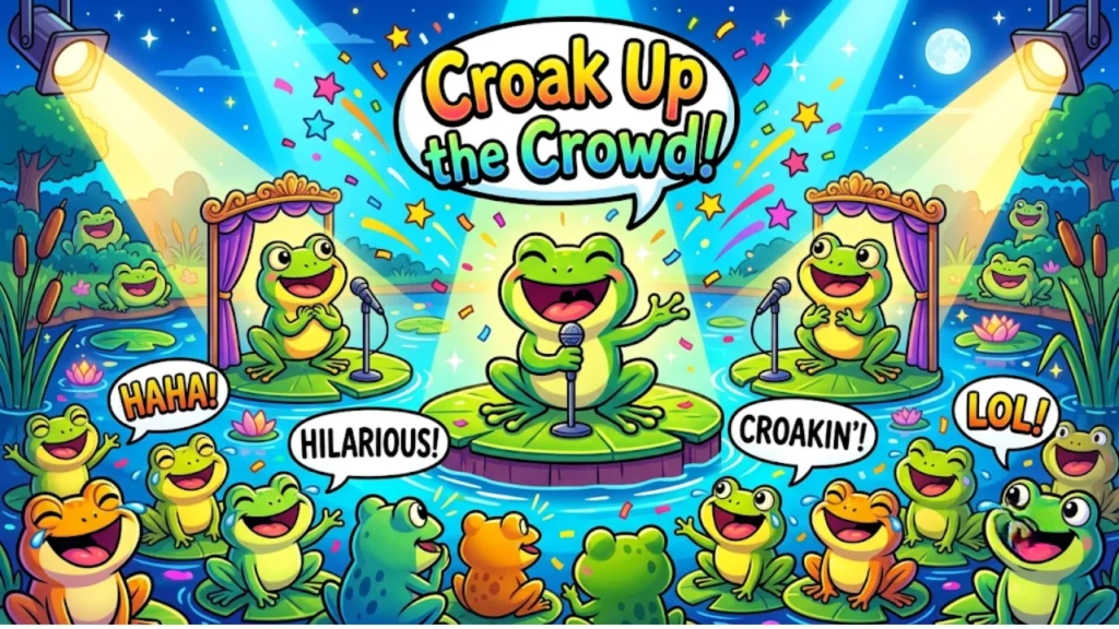 Short And Funny Frog One-Liners