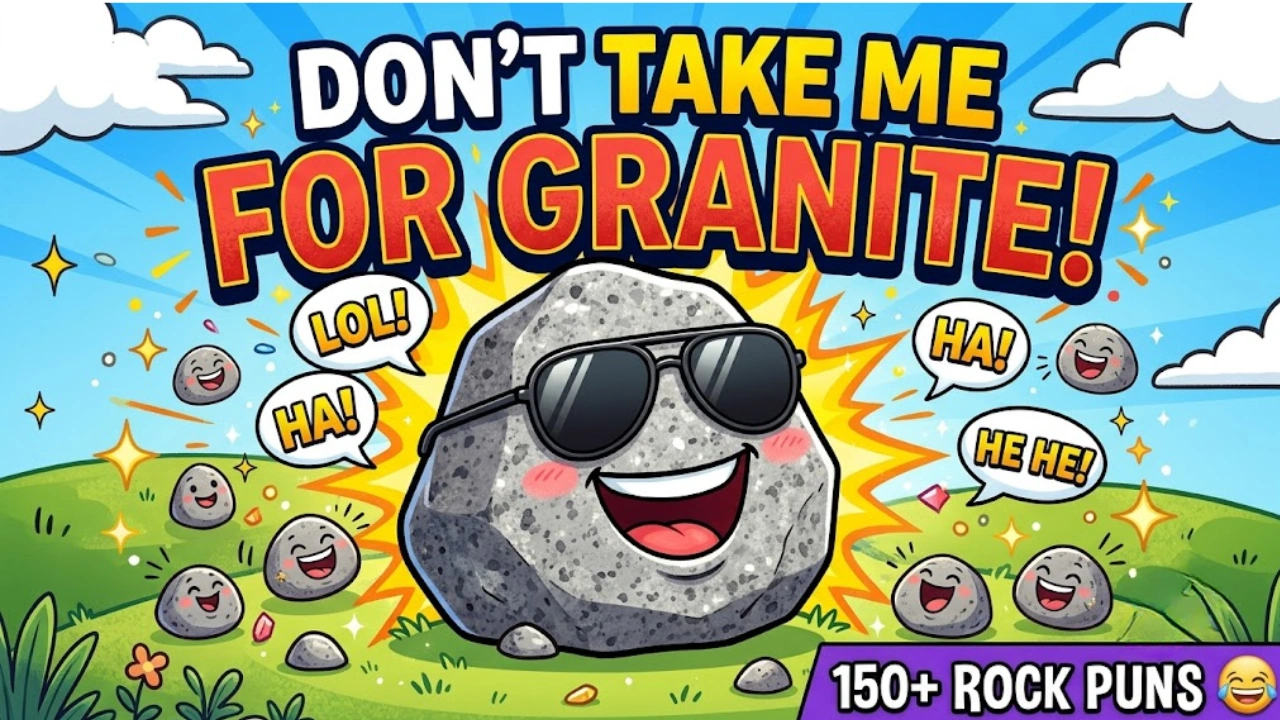 150+ Rock Puns That Will Make You Laugh Funny, Clever & Stone-Cool Jokes