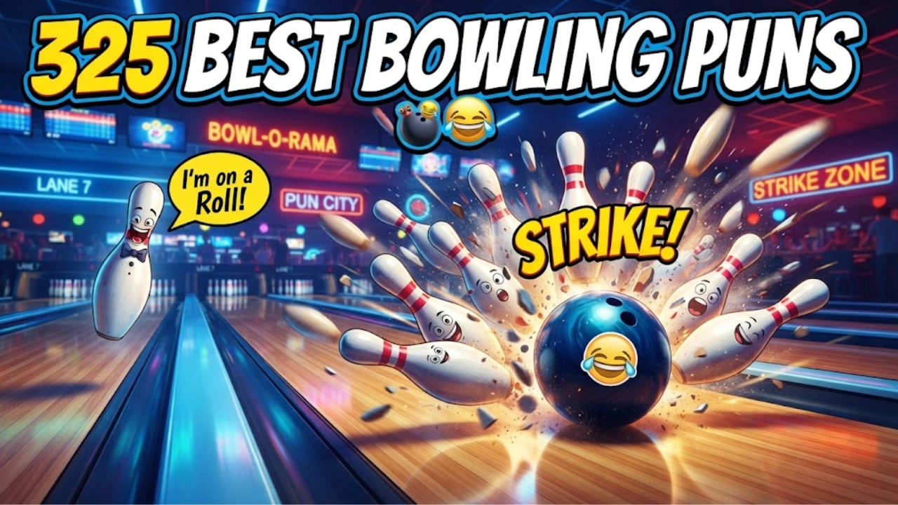 325 Best Bowling Puns and Jokes for Instagram Captions, Teams, Kids & Strike-Worthy Laughs
