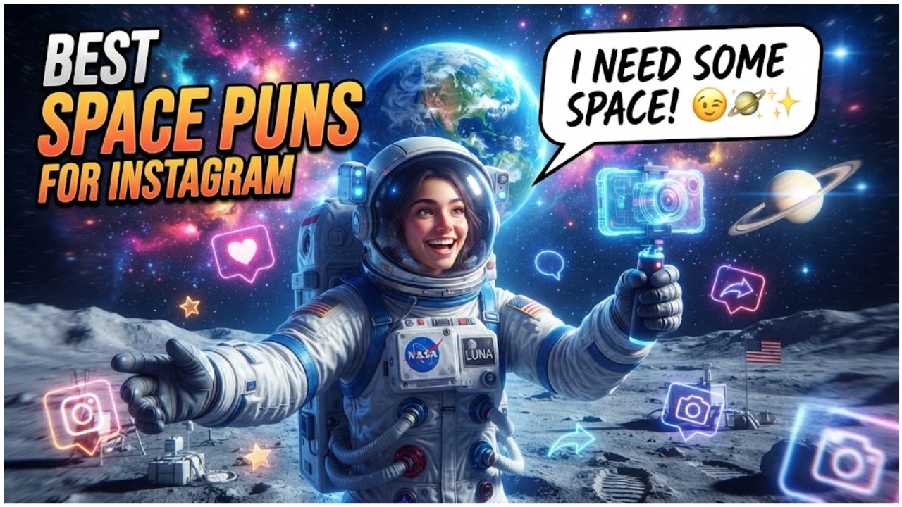 325 Best Space Puns and Jokes for Instagram Captions, Kids, Love & Cosmic Laughs