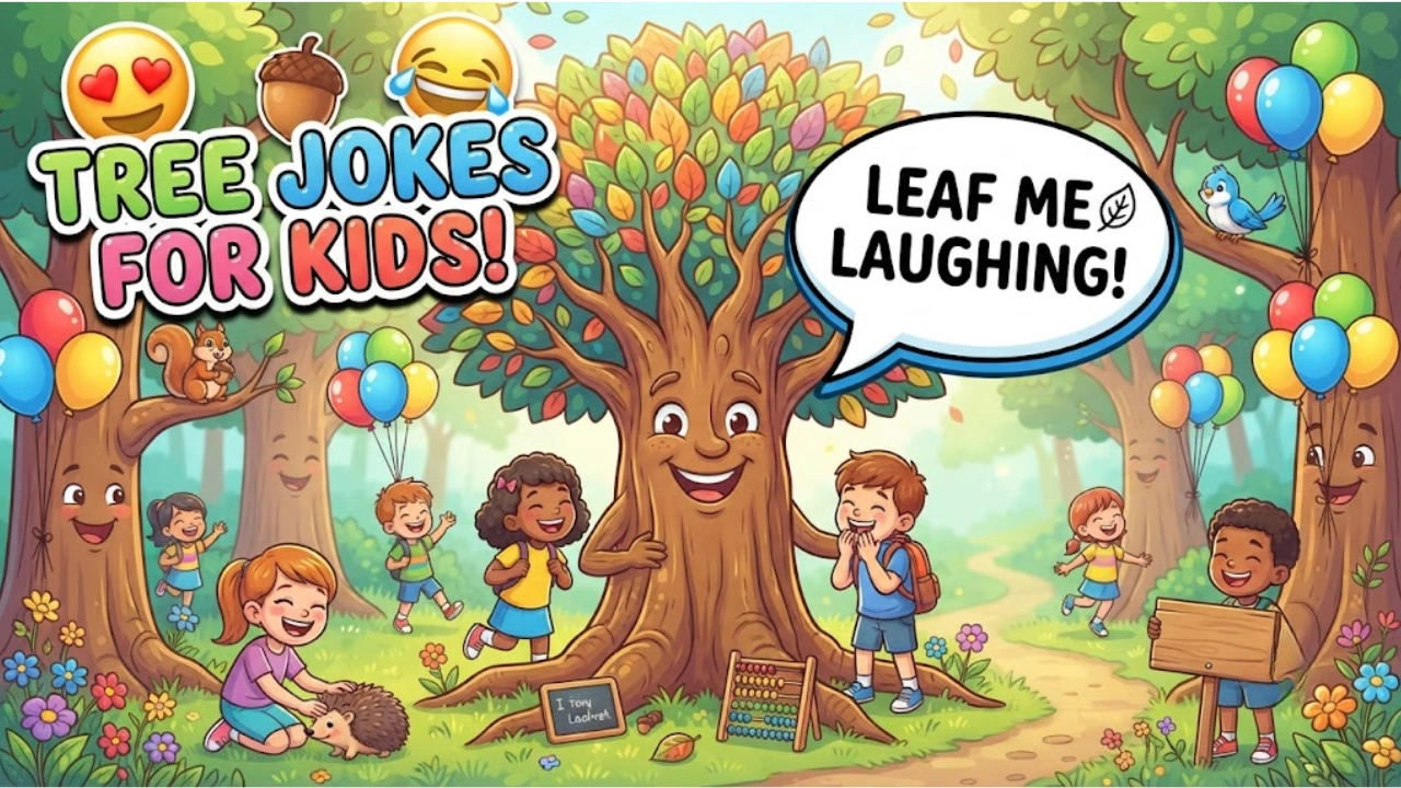 325 Best Tree Puns and Jokes for Instagram Captions, Kids, Nature Lovers & Funny Laughs