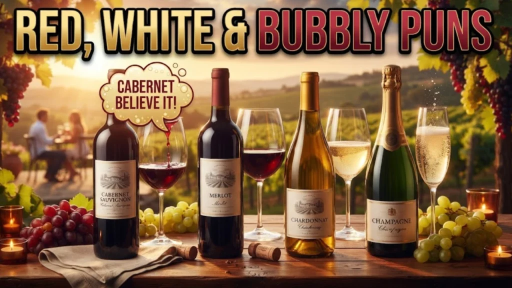 Red Wine Puns and Cabernet Merlot Wordplay